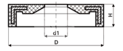 Сальник рулевой рейки HAZ0526