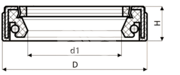 Сальник рулевой рейки HAZ0925