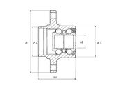 Ступица в сборе WBK1220