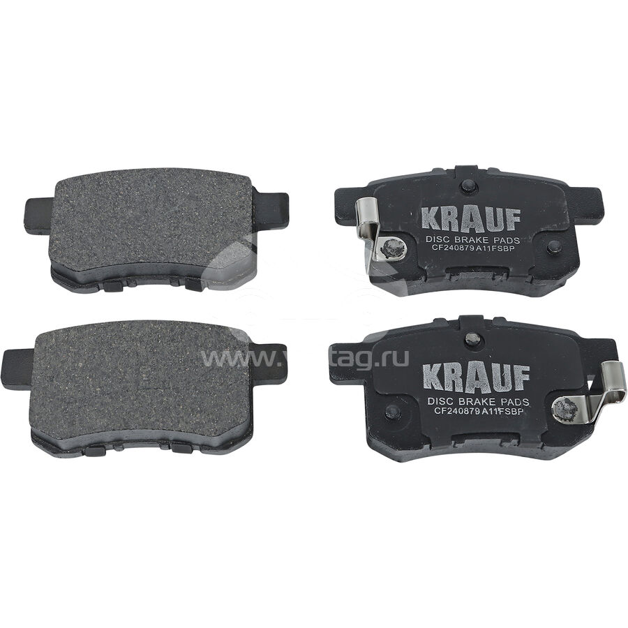 Колодки тормозные дисковые  KRAUF BPZ1375BD (BPZ1375BD)