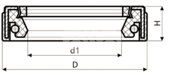 Сальник рулевой рейки HAZ0631