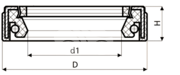 Сальник рулевой рейки HAZ0995R