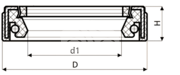 Сальник рулевой рейки HAZ0706R