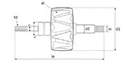 Ротор генератора AVM7564