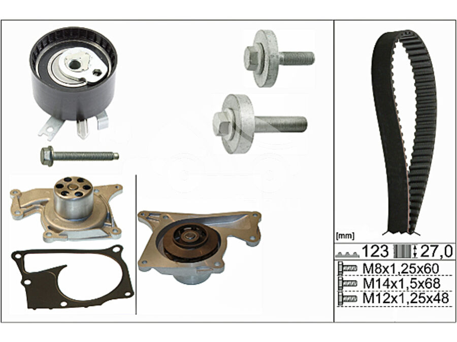 Timing Belt Kit RKZ1655
