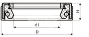 Сальник рулевой рейки HAZ0967