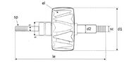 Ротор генератора AVN2511