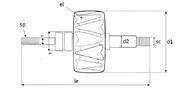 Ротор генератора AVV0130